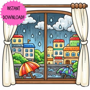 Little Window Worlds of Kawaii – Cute Fantasy Coloring Book for Adults & Teens, Cozy Whimsical Scenes, Bold Easy Coloring Pages
