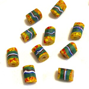 10 Matched African Trades Beads, Vintage Trade Beads image 5