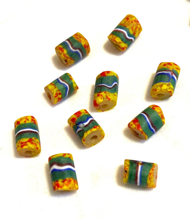 10 Matched African Trades Beads, Vintage Trade Beads image 5