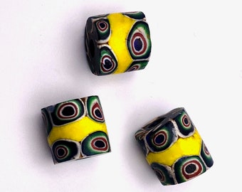 Vintage Trade Beads, Matched Trade Beads, x 3 pieces