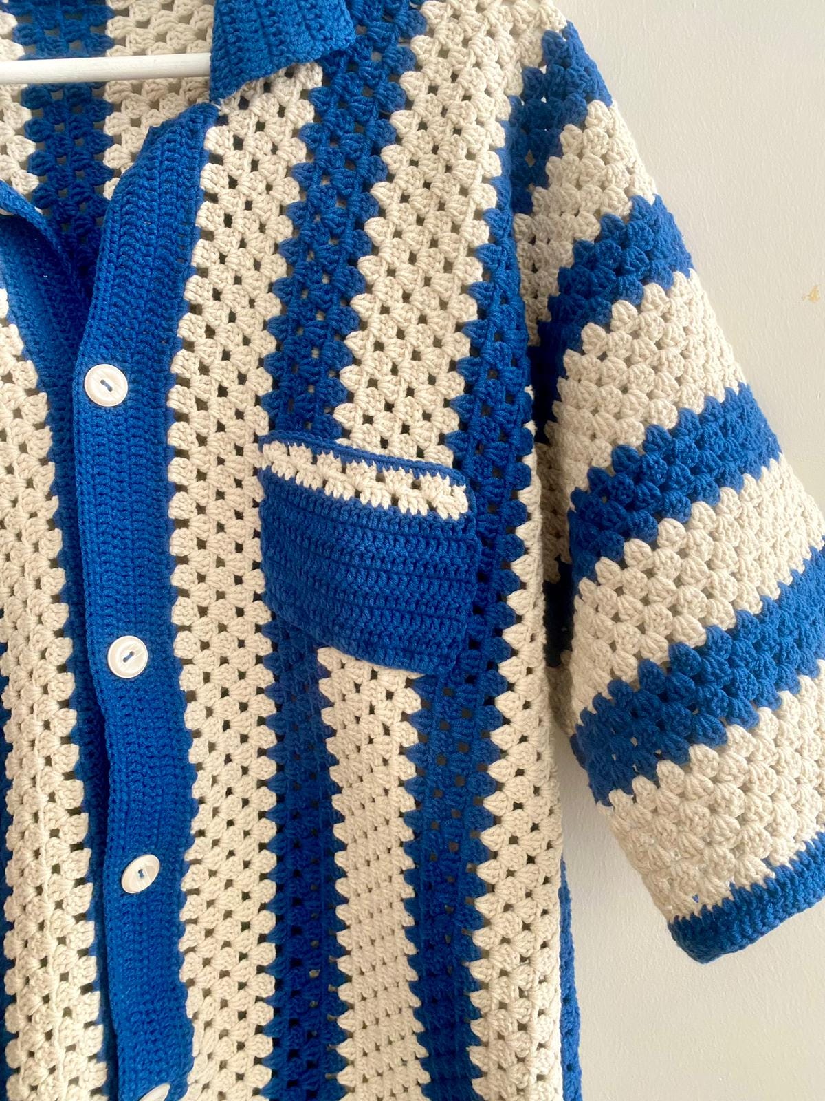Handmade Crochet Short Body Shirt main image 1