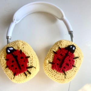 Airpods Max all'uncinetto, custodia all'uncinetto, cover per cuffie, cover per AirPod Max, regalo fatto a mano, regalo di Natale
