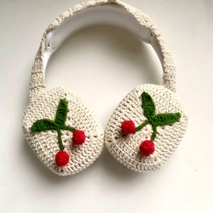 Airpods Max all'uncinetto, custodia all'uncinetto, cover per cuffie, cover per AirPod Max, regalo fatto a mano, regalo di Natale