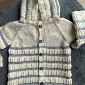 Crochet Baby, Handmade Knitted Baby, Newborn Cardigan, Baby Sweater, Handmade Cardigan