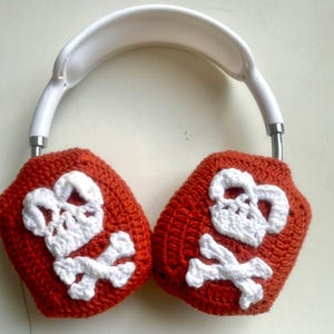 Airpods Max all'uncinetto, custodia all'uncinetto, cover per cuffie, cover per AirPod Max, regalo fatto a mano, regalo di Natale