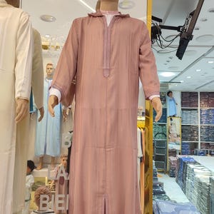 メンズカフタンドレス、男性用モロッコカフタン、男性用ジェラバガンドゥーラ、ジュバ、ジェラバ男性、モロッコの伝統衣装、メンズカフタンローブ