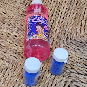 Moroccan Blue Nila Powder Face Mask: Rose Water & Sahara Indigo