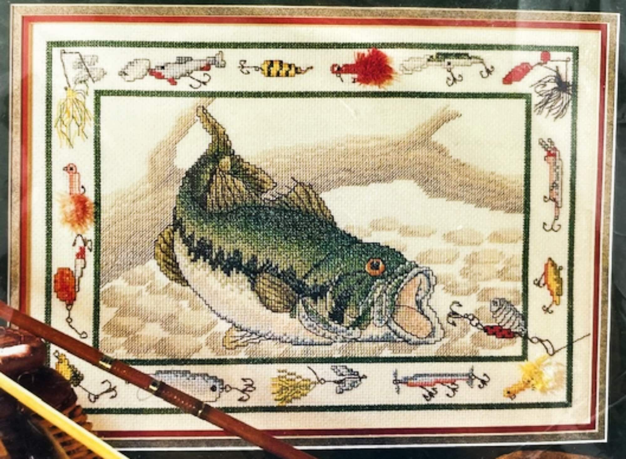 Stitch World Fisherman's Dream Counted Cross Stitch KIT, New and Unopened,  Vintage Kit, Discontinued - Etsy, image size:2000x1467