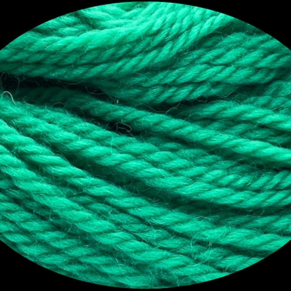 Pingouin Fleur De Laine Yarn, Spring Green, 100% Laine, 100 grammes, Discontinued, Fiber Arts