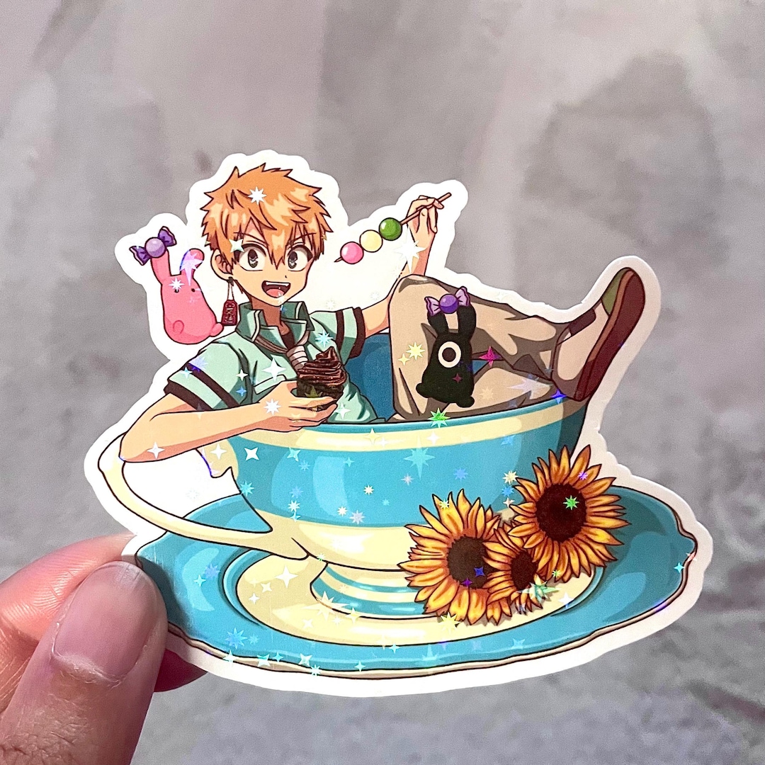 Toilet-bound Hanako-kun Kou Minamoto Teacup: Sparkly Holo TBHK