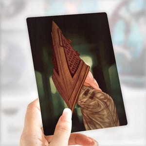 Silent Hill 2 Pyramid Head : Videospiel Videospiel Lentikular Print, Holographische Postkarte