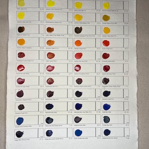 QOR Watercolor Dot Card