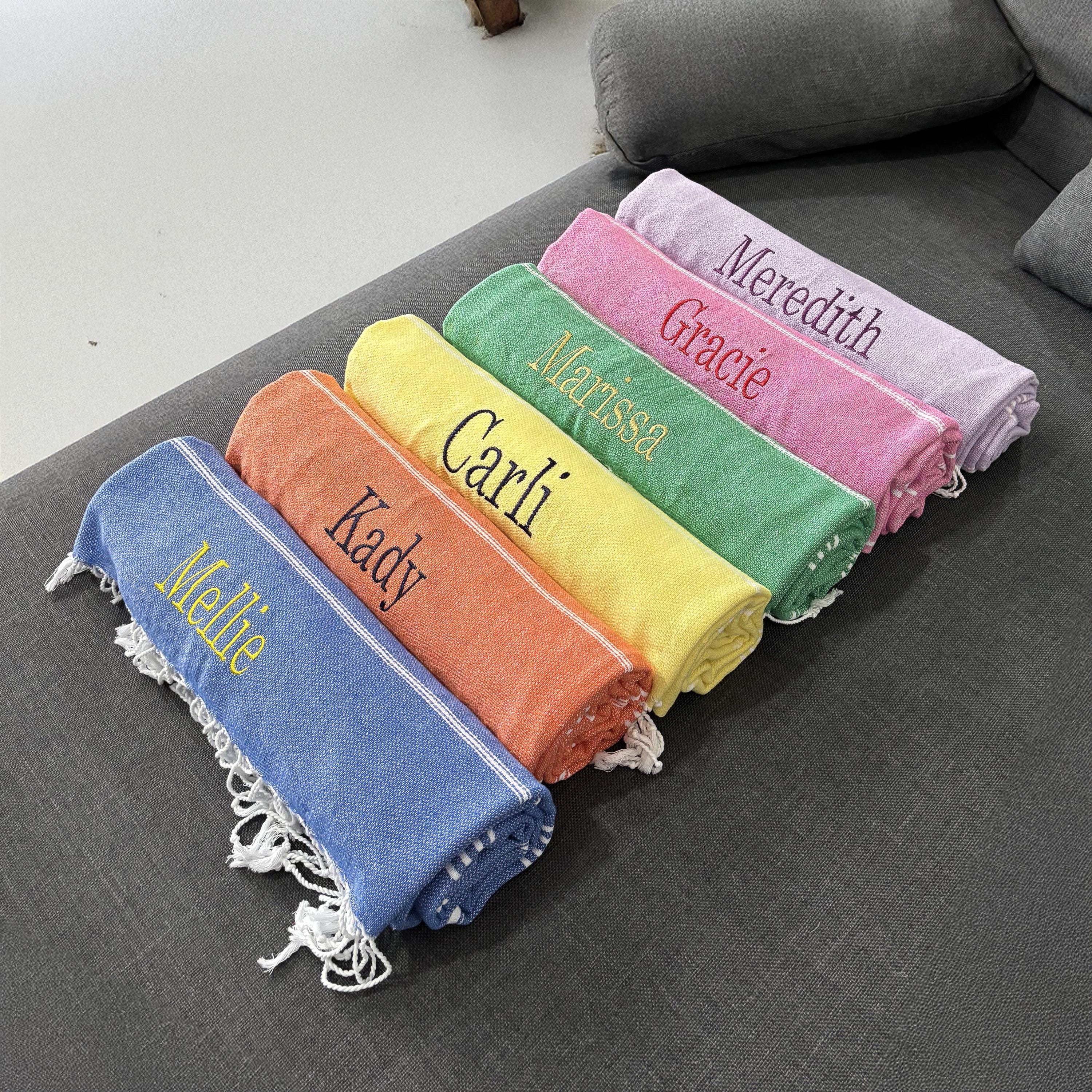 Personalized Beach Towel Gifts , Personalized Gift, Bridesmaid Gifts, Bachelorette Party Favor, Wedding Gifts, Bridesmaid Gifts, Beach Towel