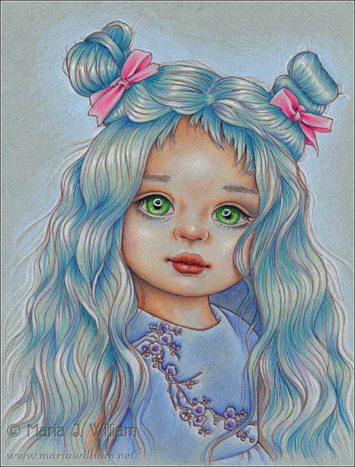 Pencil Drawing Doll