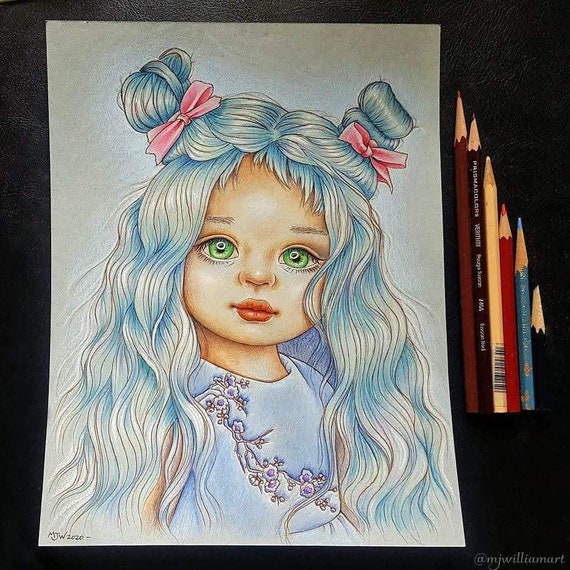 BJD doll pencil drawing | Art Amino