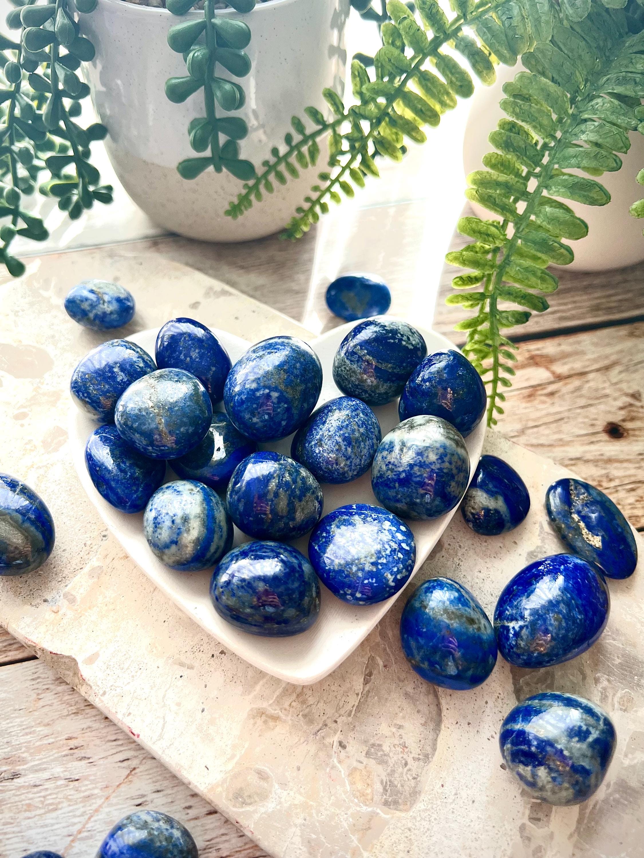 Deep Blue Lapis Lazuli Polished Tumbles |stone of Wisdom| Perfect