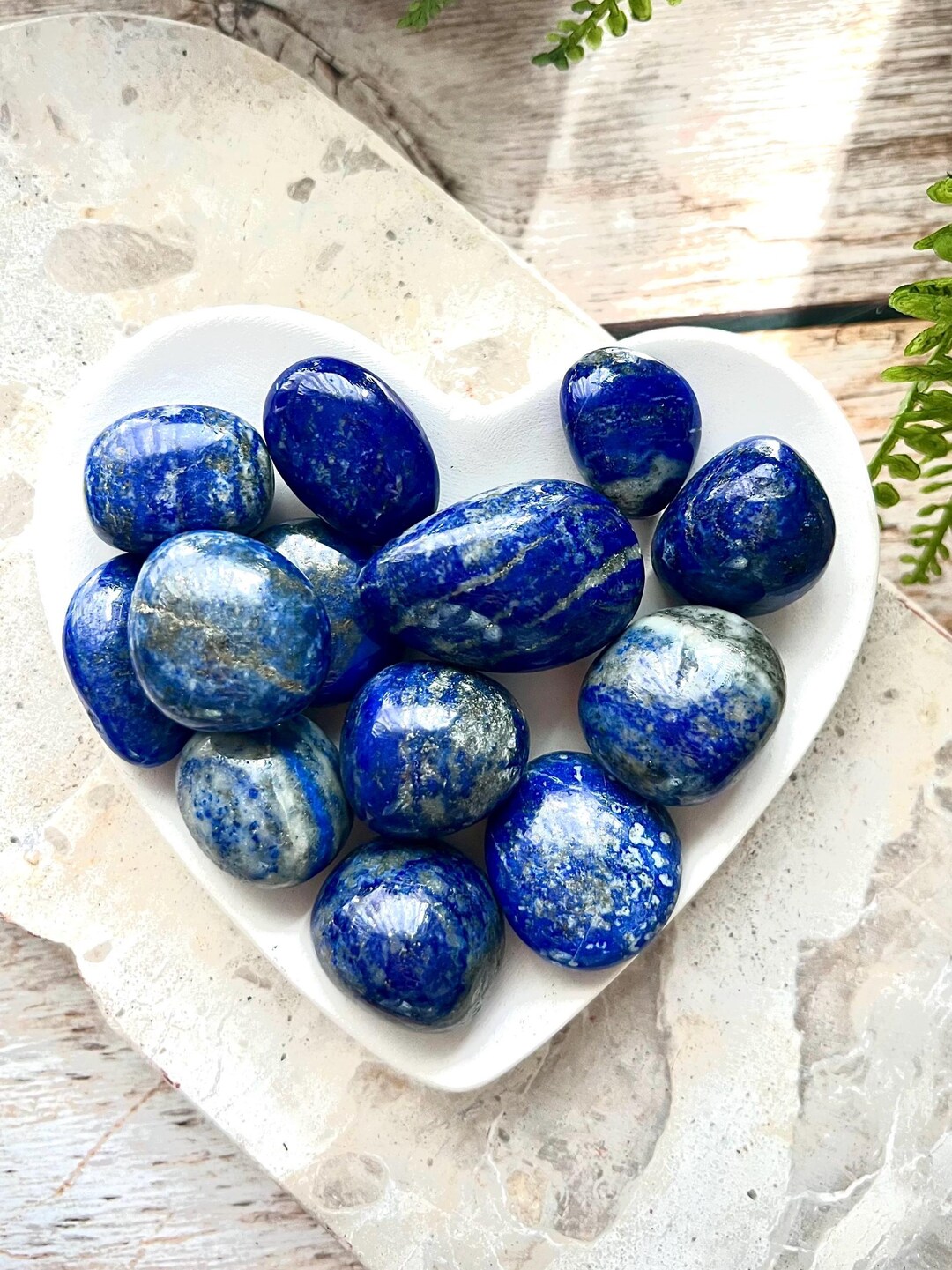 Deep Blue Lapis Lazuli Polished Tumbles |stone of Wisdom| Perfect