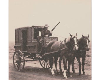 Miniature Wells Fargo Cowboy Western Signs - Etsy