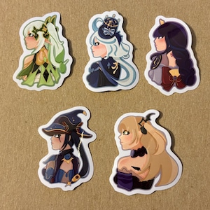 Genshin Fanart Stickers