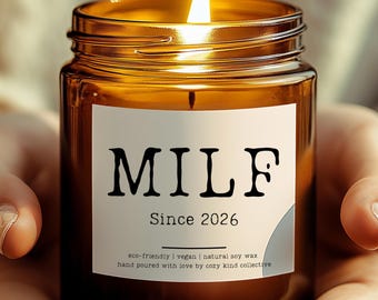Custom Baby Shower Gift, New Mom Gift, Hot Mom Candle, Expecting Mom Gift, Mothers Day Gift, Pregnancy Gift,  Baby Shower, New Mom Gifts