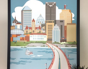 St Paul Poster Etsy
