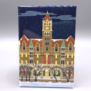 Landmark Center, St. Paul,Minnesota, winter magnet