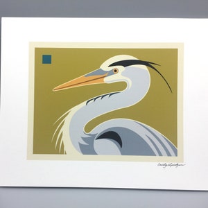 Great Blue Heron, 8x10, 11x14 art print