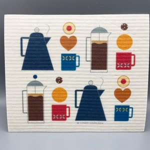 Coffee and Cookies, Swedish Dishcloth