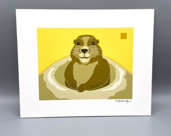 Prairie Dog, Art Print, 8x10, 11x14