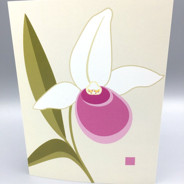 Lady Slipper Card