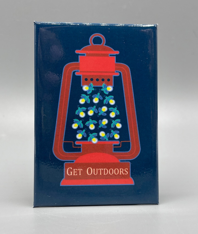 CindyLindgren Firefly Lantern Magnet