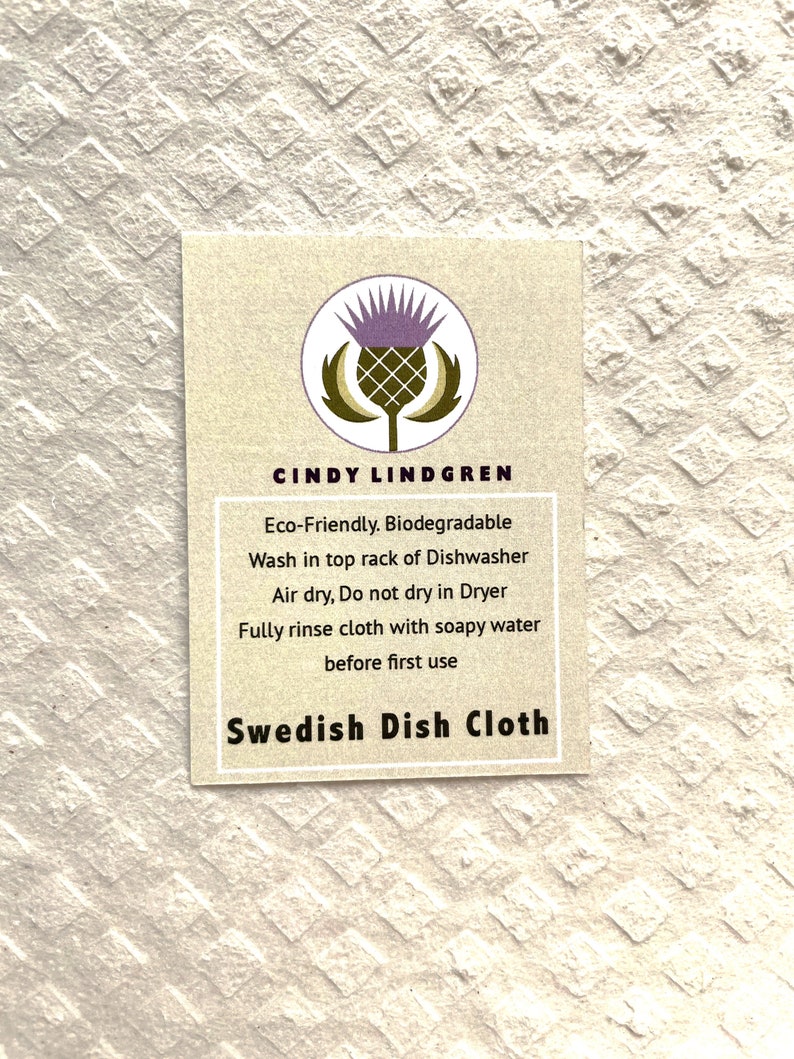 CindyLindgren Viking Gnome Dishcloth - Thumbnail 2