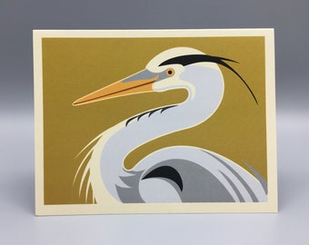 Great Blue Heron Card