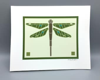 Dragonfly Art print