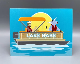 Lake Babe Card