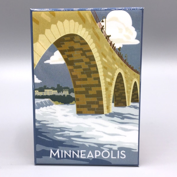 Stone Arch Bridge, Minneapolis,MN, magnet
