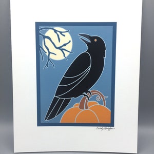 Raven Art Print