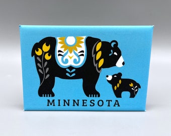 Dala Bears,Minnesota, magnet