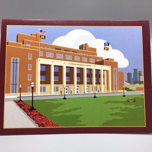 Coffman Union, University of Minnesota, Note Card