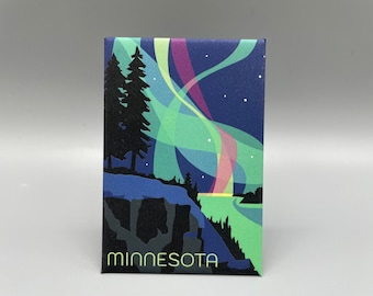 Minnesota Northern Lights magnet