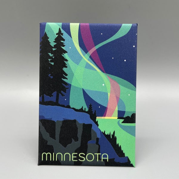 Minnesota Northern Lights magnet