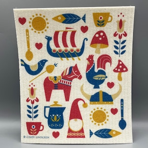 Nordic Love, Swedish Dishcloth