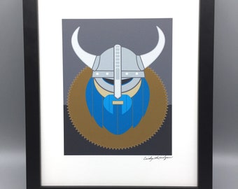 Viking, Warrior, Art Print