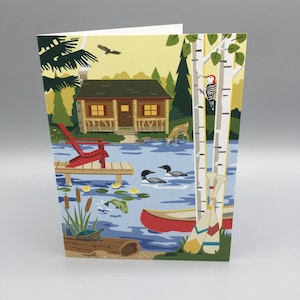 Cabin Life Note Card