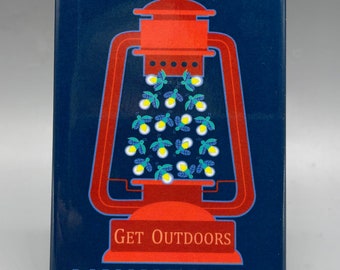 Firefly Lantern, magnet, Minnesota, Get Outdoors