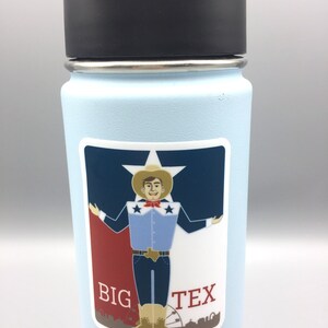 Big Tex, Texas State Fair, Vinyl Sticker, image 1