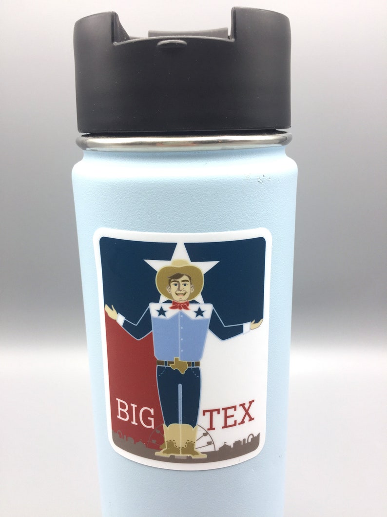 Big Tex, Texas State Fair, Vinyl Sticker, image 1