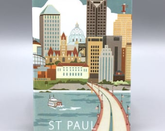 St. Paul River View,Minnesota, magnet