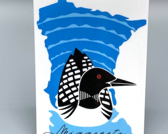 Minnesota Loon, magnet