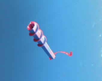 V4 Super Mahi Eco Throw Flashers 200mm| Self Spin, 0 Blink Point| Dragon Tail 3D Print PLA Silk. Speed: 0.37ft/s , 1/order